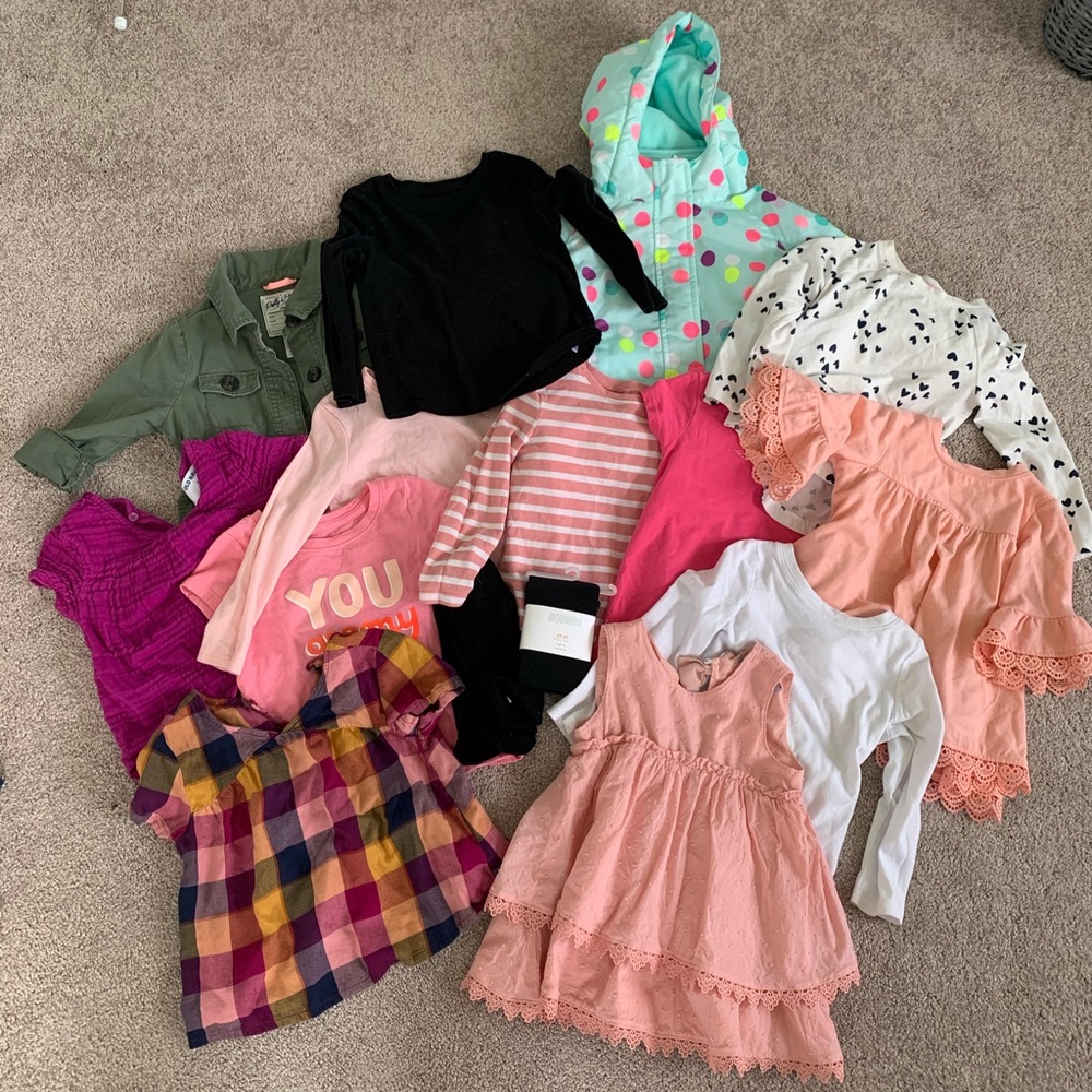 21 PIECES!! 3T Toddler Girl Bundle